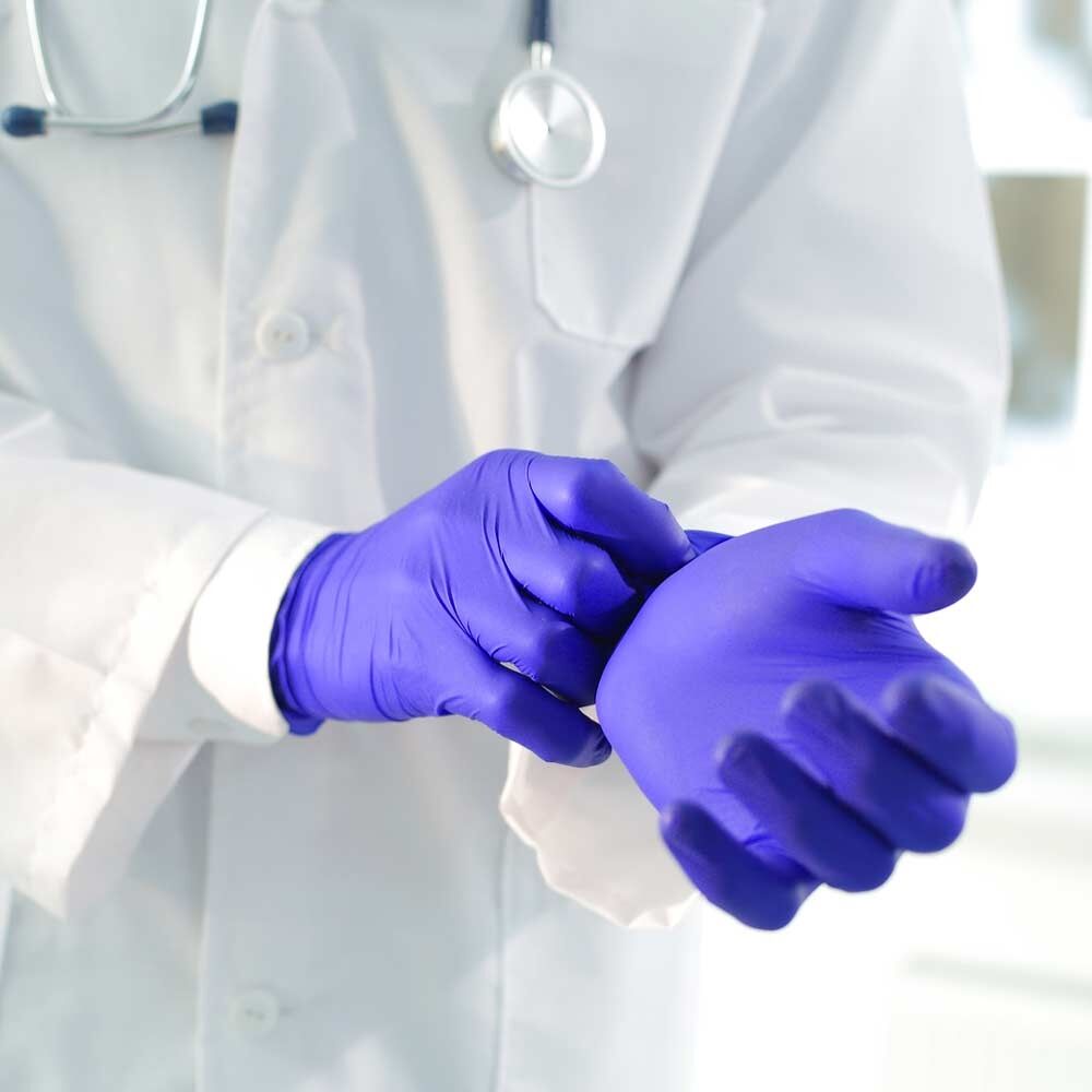 medical-professional-in-trufit-ultra-thin-nitrile-gloves Young Innovations