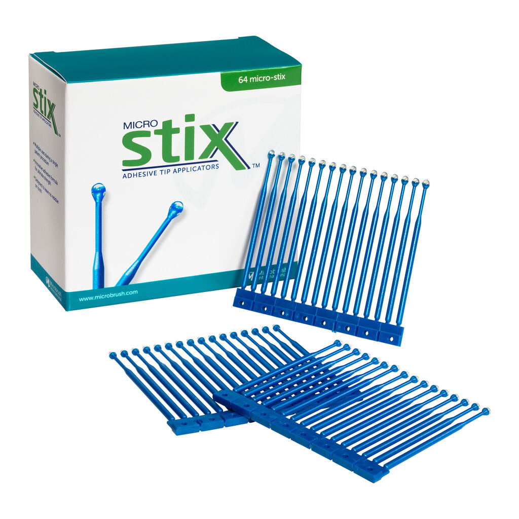 microbrush-micro-stix-adhesive-tip-applicator-packaging-contents-stix64b Young Innovations